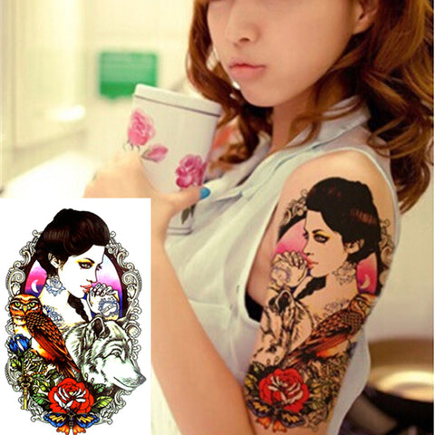 T58 -  3D Temporary Tattoos Paper WaterPROOF